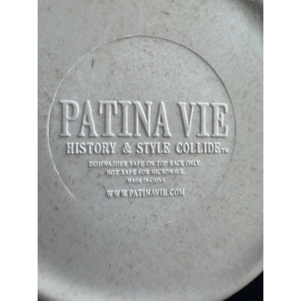 4 Blue & White Patina Vie 